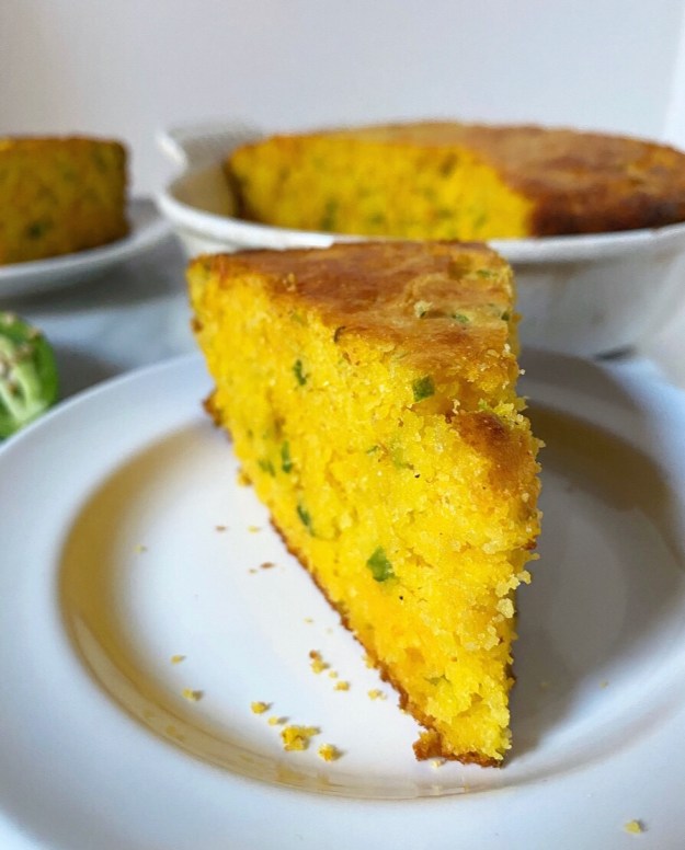 Cheesy Jalapeño Cornbread {Gluten-Free}