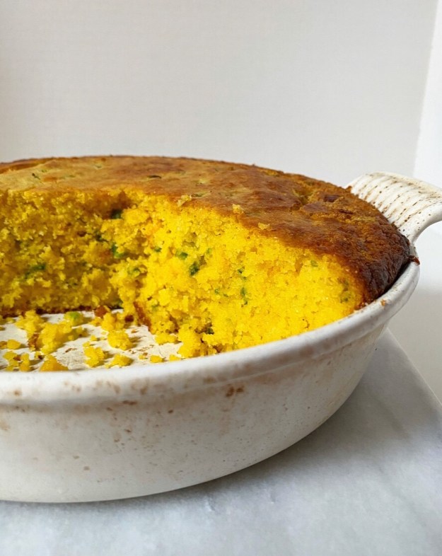 Cheesy Jalapeño Cornbread {Gluten-Free}