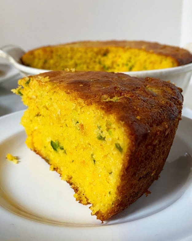 Cheesy Jalapeño Cornbread {Gluten-Free}