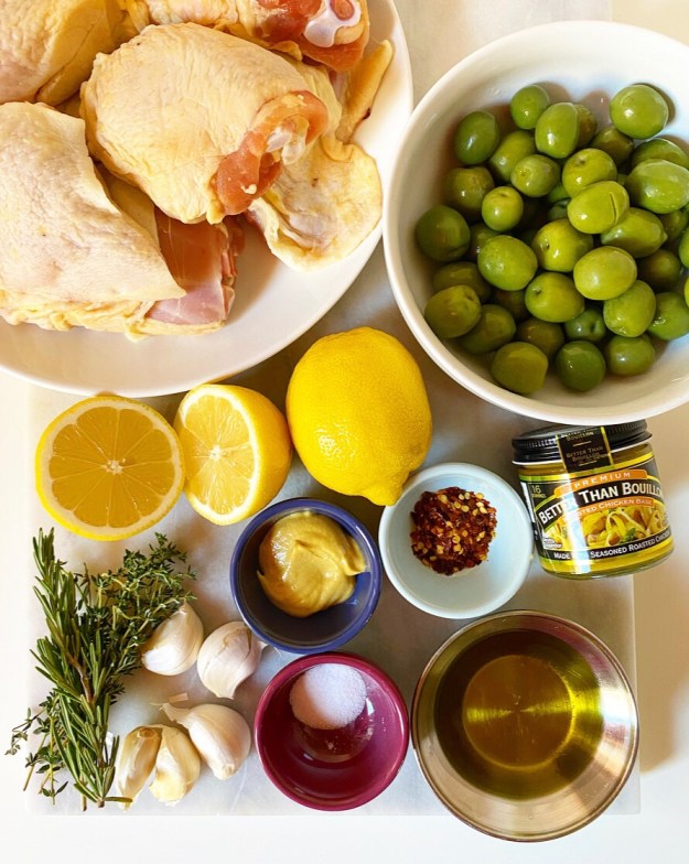 Chicken with Lemon & Olives