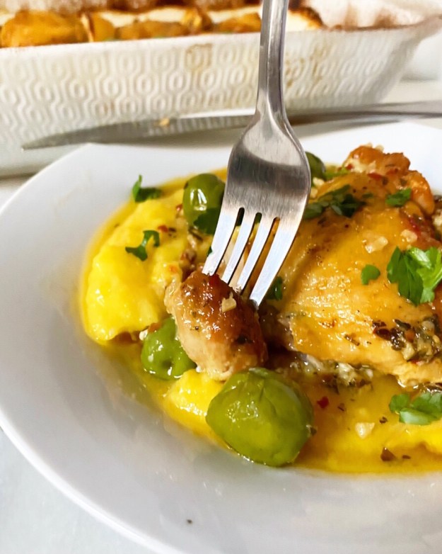 Chicken with Lemon & Olives