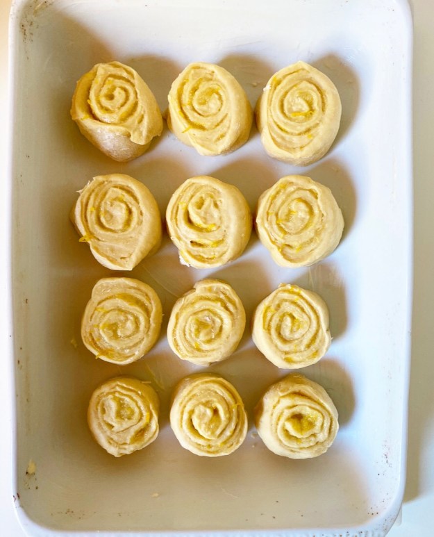 Meyer Lemon Sweet Rolls
