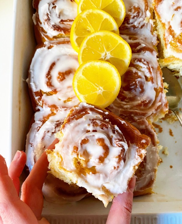 Meyer Lemon Sweet Rolls