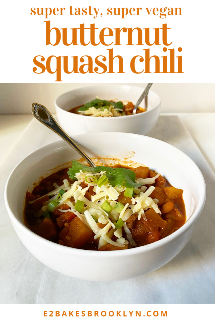 Butternut Squash Chili {Vegan}
