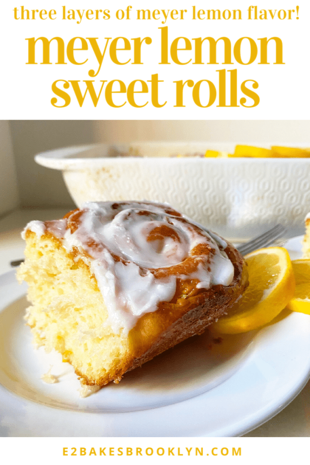 Meyer Lemon Sweet Rolls