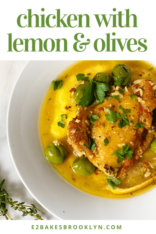 Chicken with Lemon & Olives
