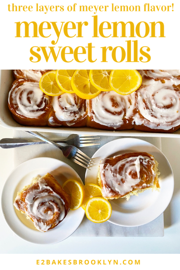 Meyer Lemon Sweet Rolls
