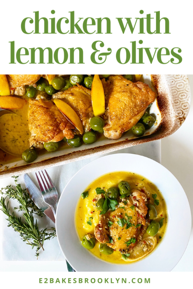 Chicken with Lemon & Olives