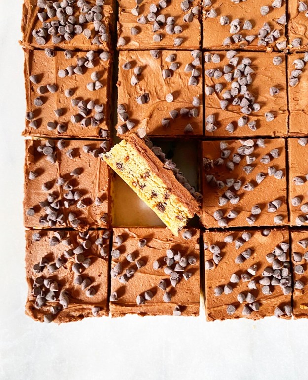 Chocolate Chip Cookie Squares