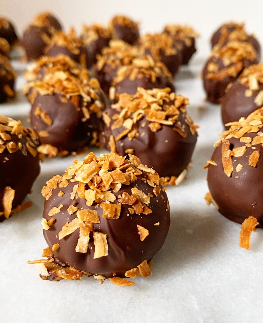 Easy Coconut Truffles
