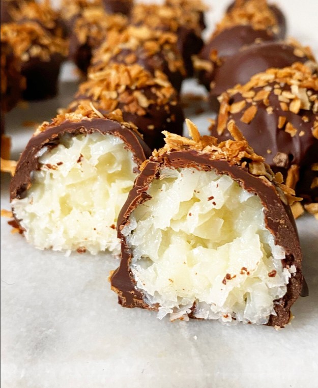 Easy Coconut Truffles