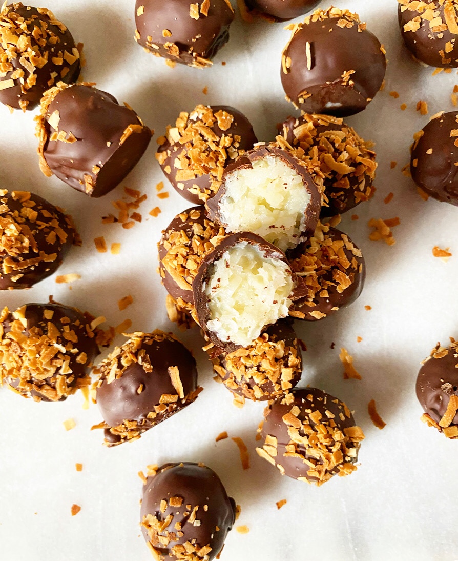Easy Coconut Truffles