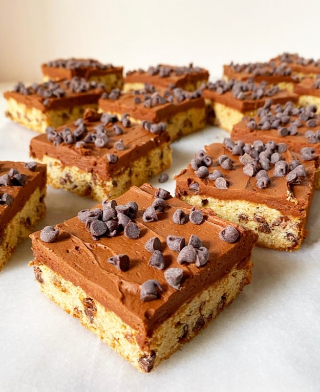 Chocolate Chip Cookie Squares