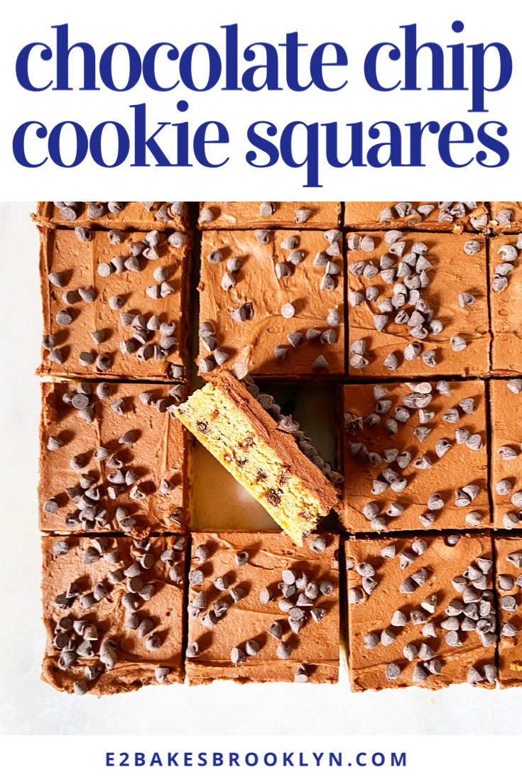 Chocolate Chip Cookie Squares