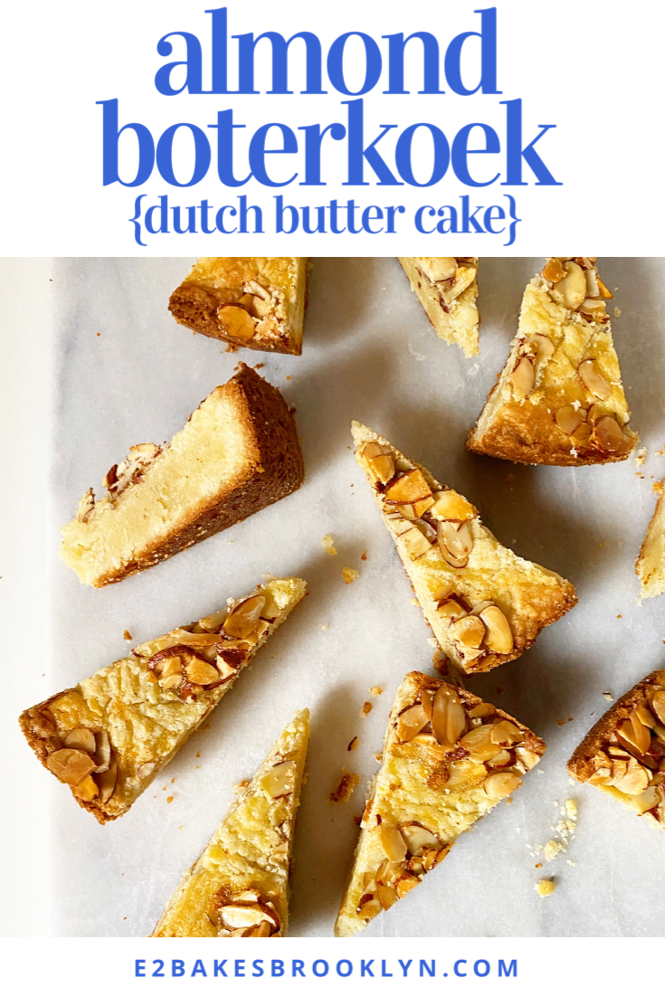 Almond Boterkoek {Dutch Butter Cake}