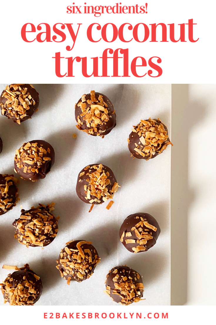 Easy Coconut Truffles