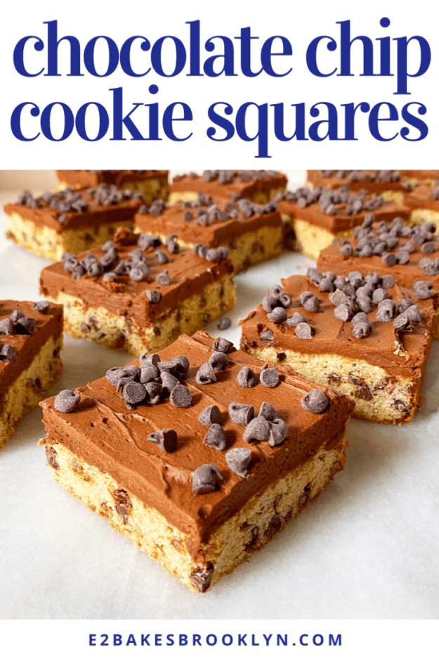 Chocolate Chip Cookie Squares