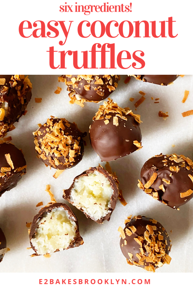 Easy Coconut Truffles