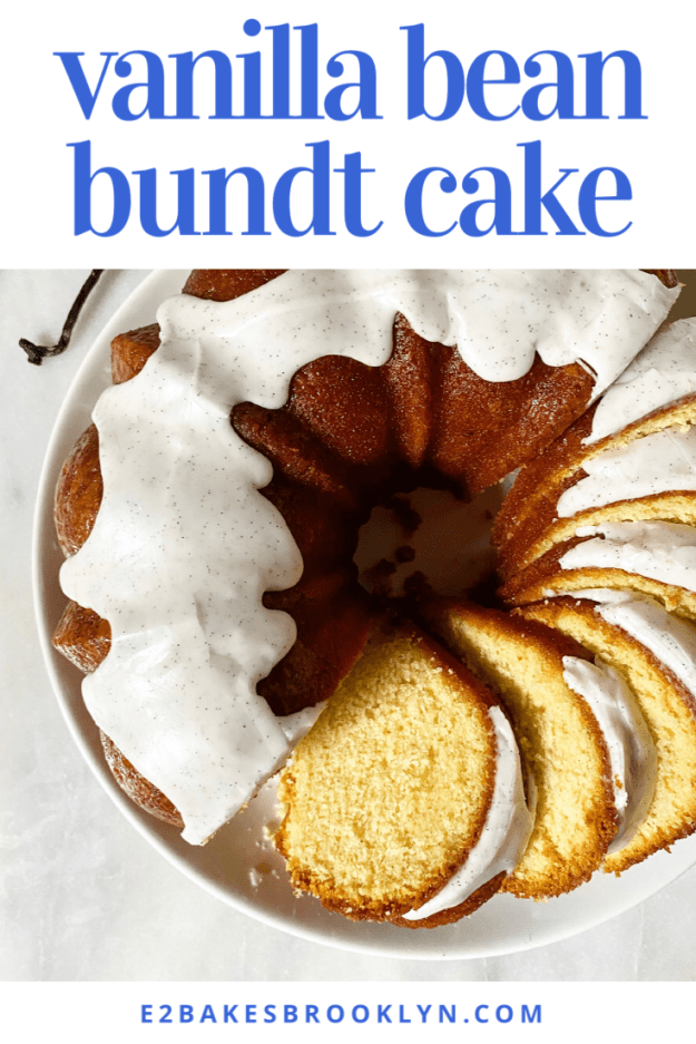 Vanilla Bean Bundt Cake