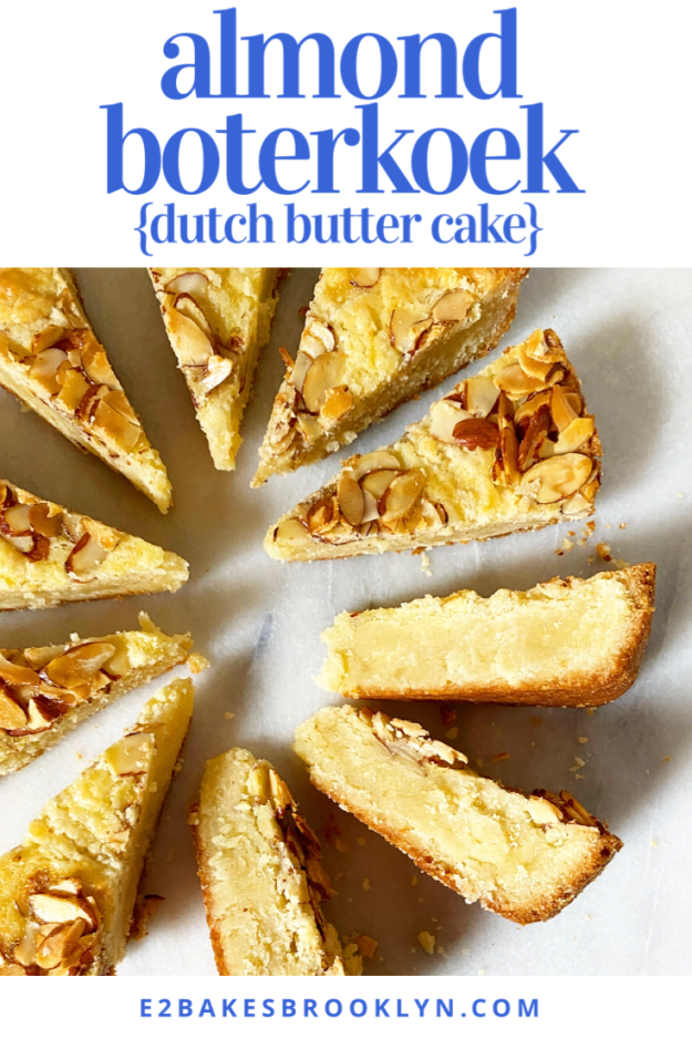 Almond Boterkoek {Dutch Butter Cake}