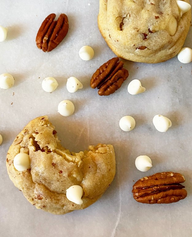 White Chocolate Pecan Cookies