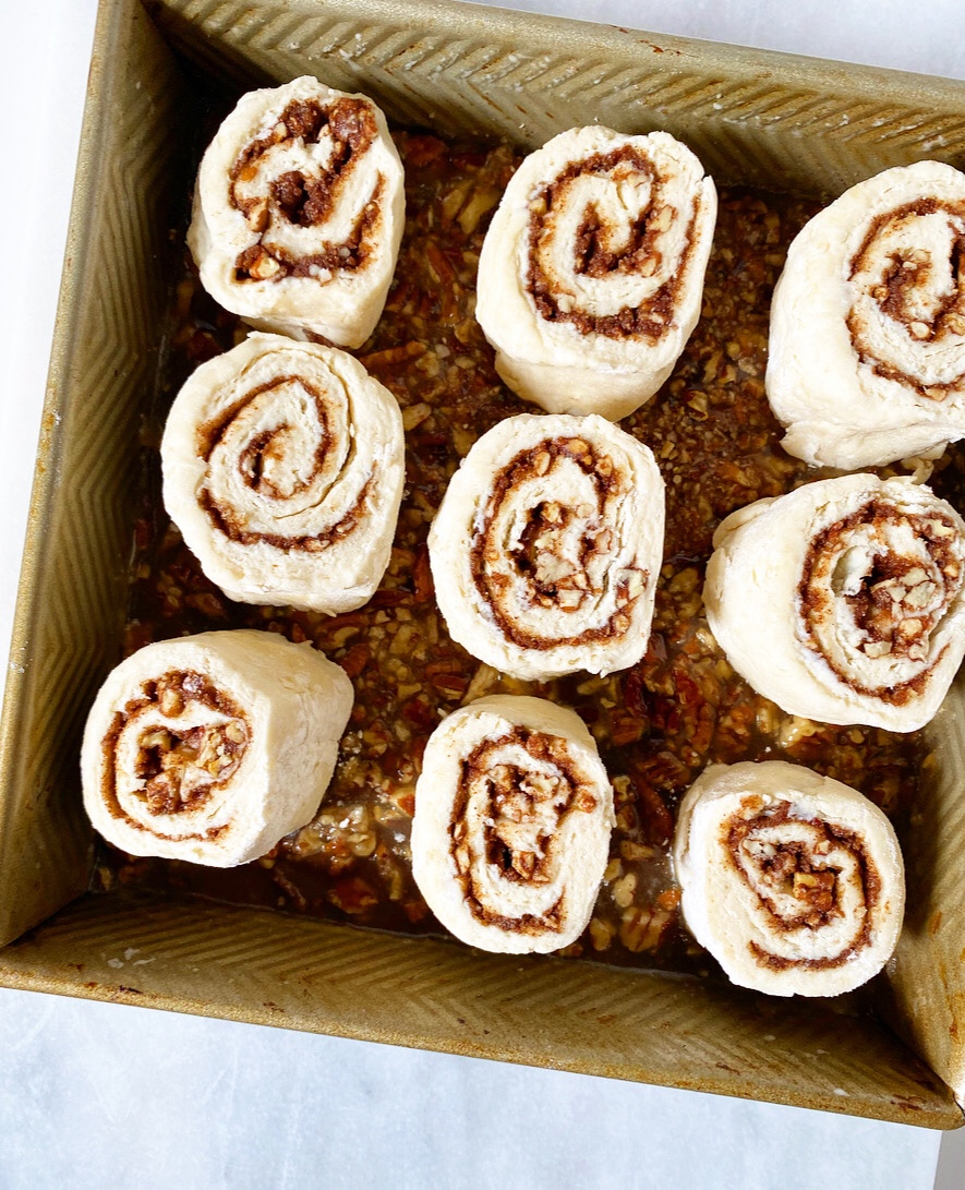 Cream Biscuit Pecan Sticky Buns