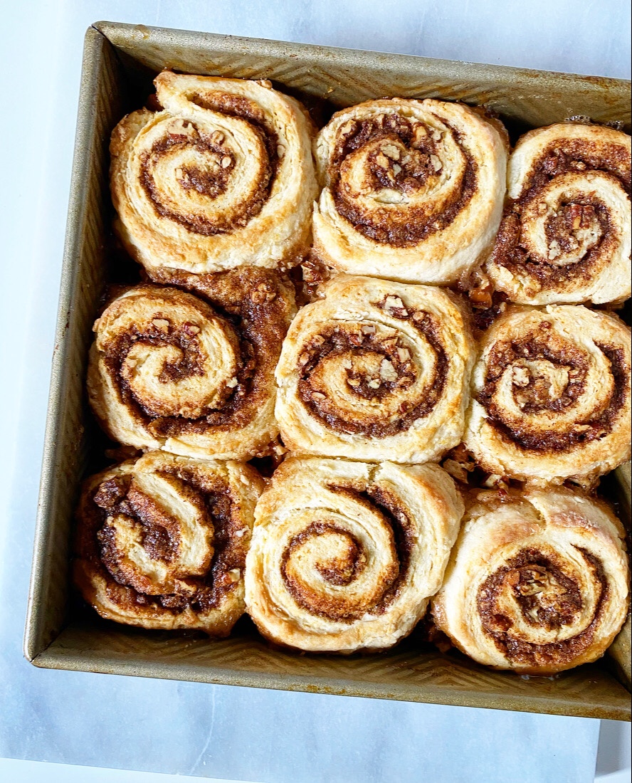 Cream Biscuit Pecan Sticky Buns