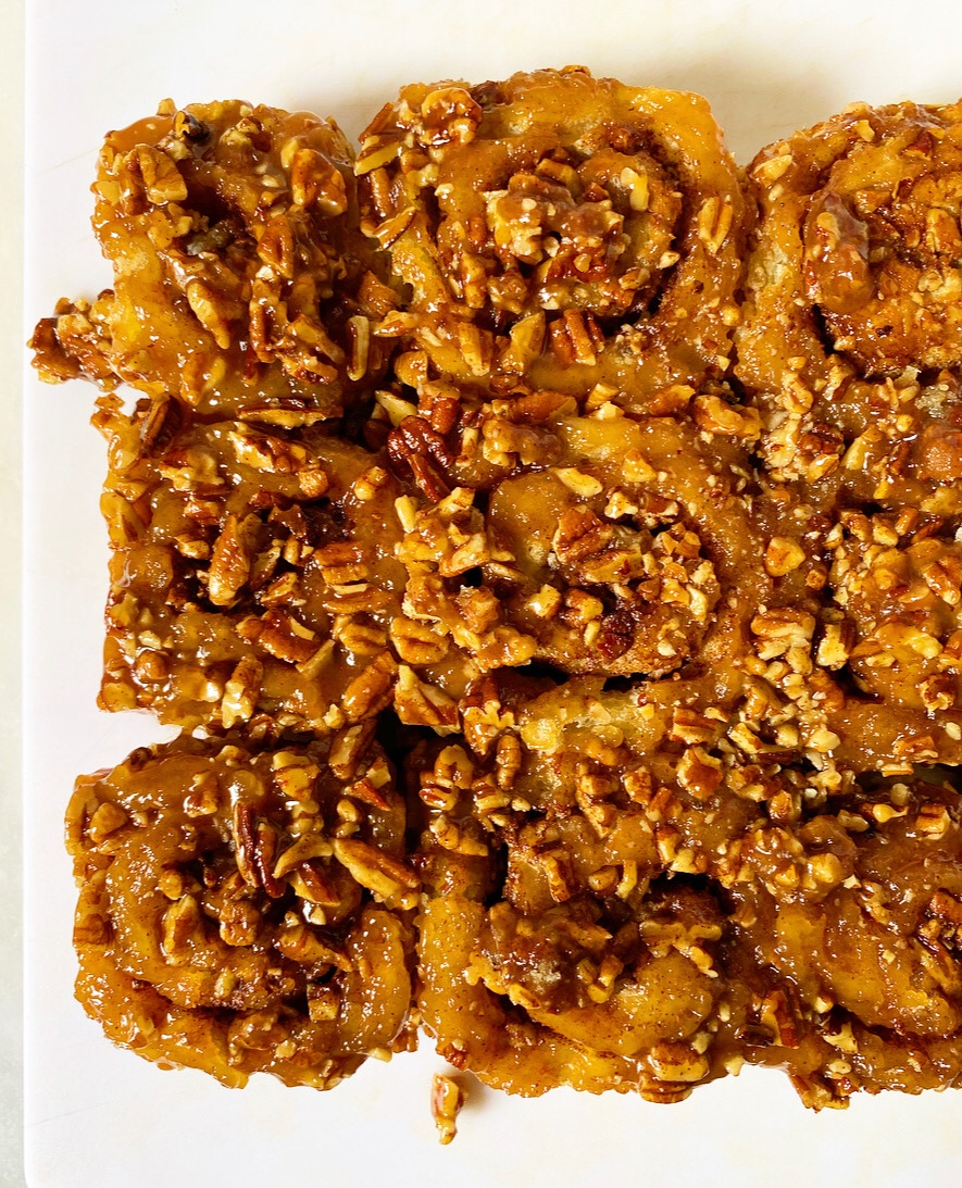 Cream Biscuit Pecan Sticky Buns