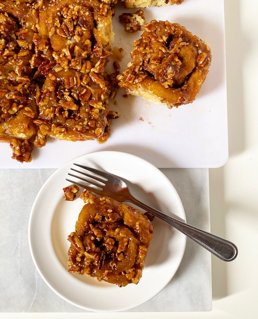 Cream Biscuit Pecan Sticky Buns