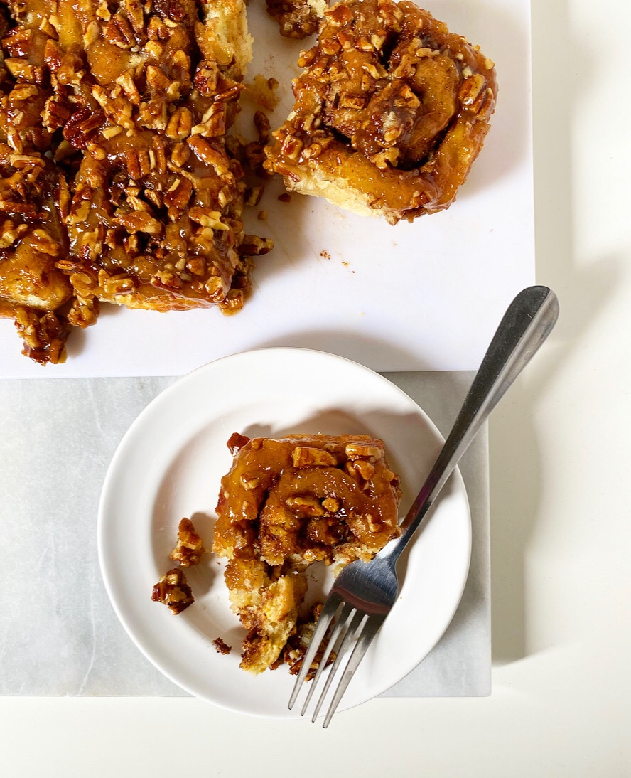 Cream Biscuit Pecan Sticky Buns
