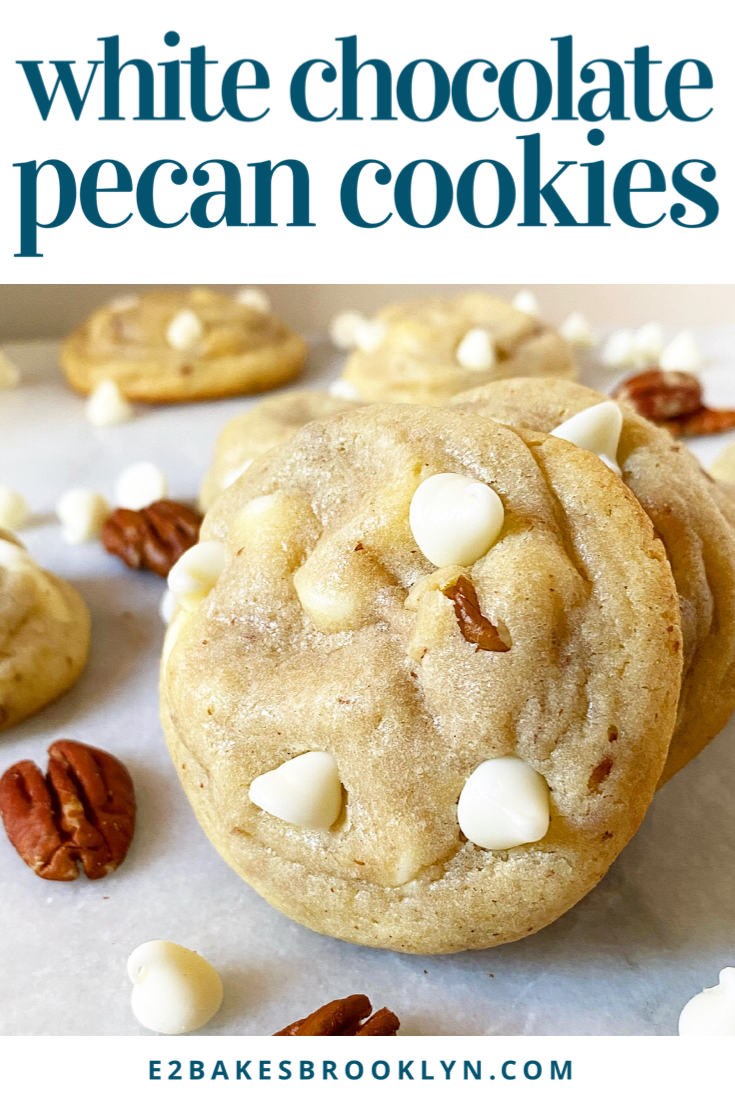 White Chocolate Pecan Cookies