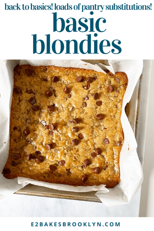 Basic Blondies