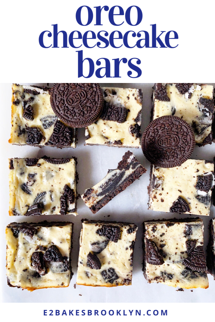 Oreo Cheesecake Bars