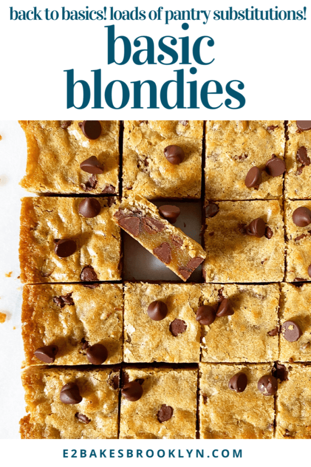 Basic Blondies