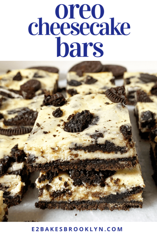 Oreo Cheesecake Bars