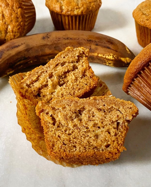 Small Batch Banana Muffins