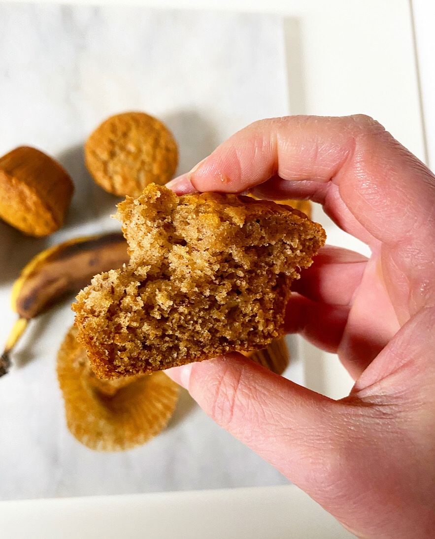 Small Batch Banana Muffins