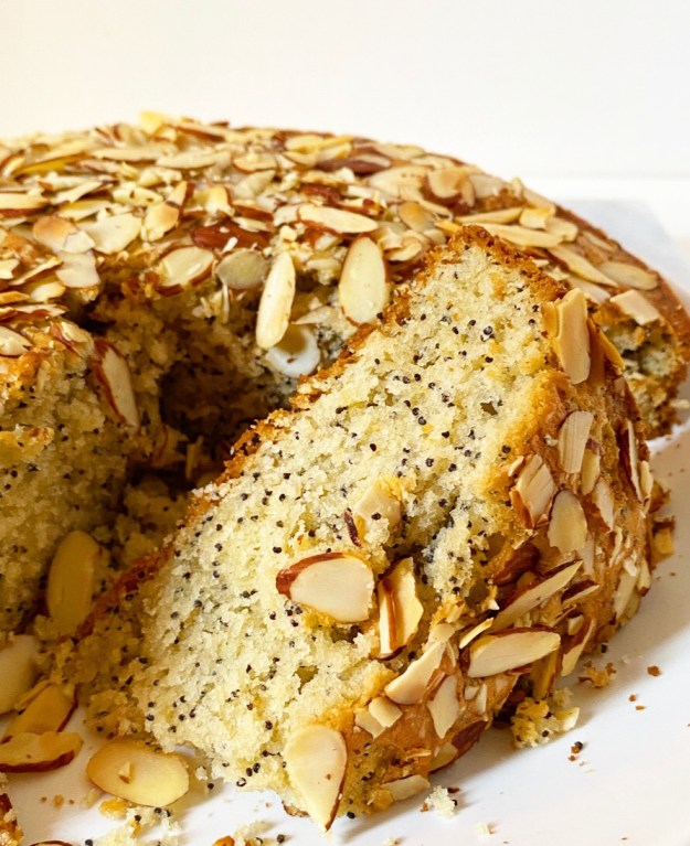 Almond Poppy Seed Coffee Cake