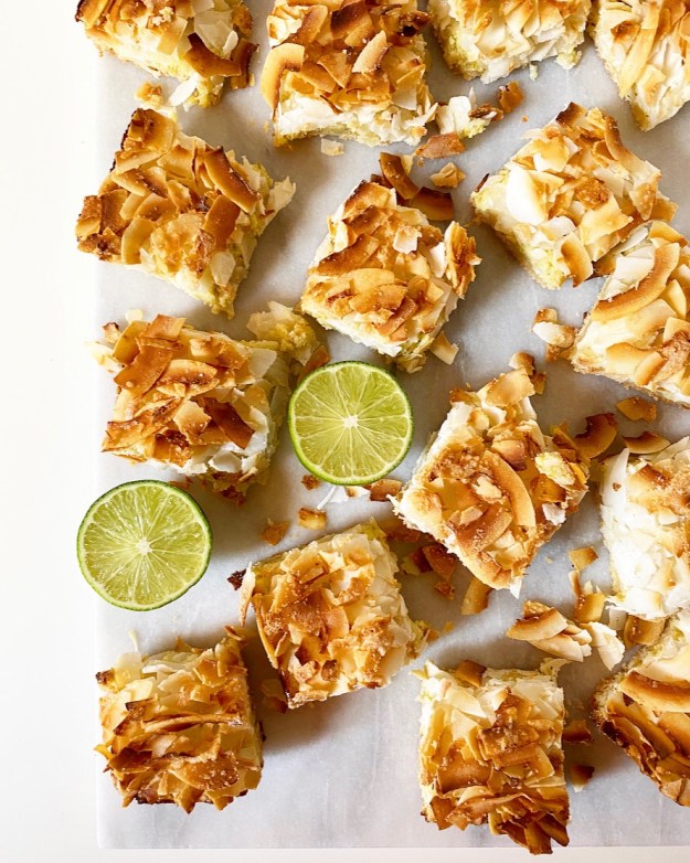 Coconut Lime Squares