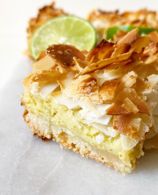 Coconut Lime Squares