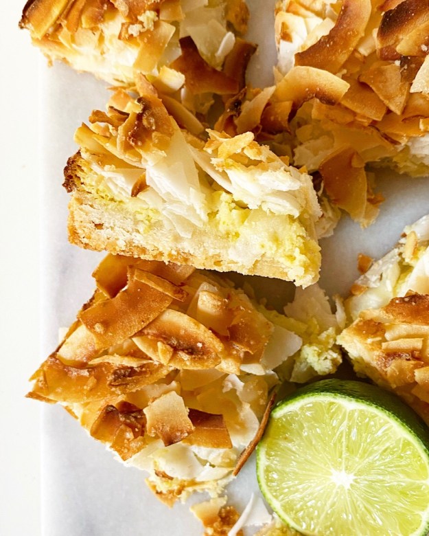 Coconut Lime Squares