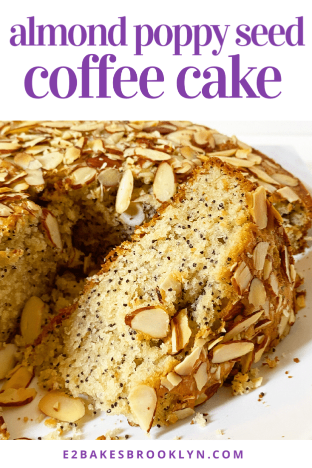 Almond Poppy Seed Coffee Cake