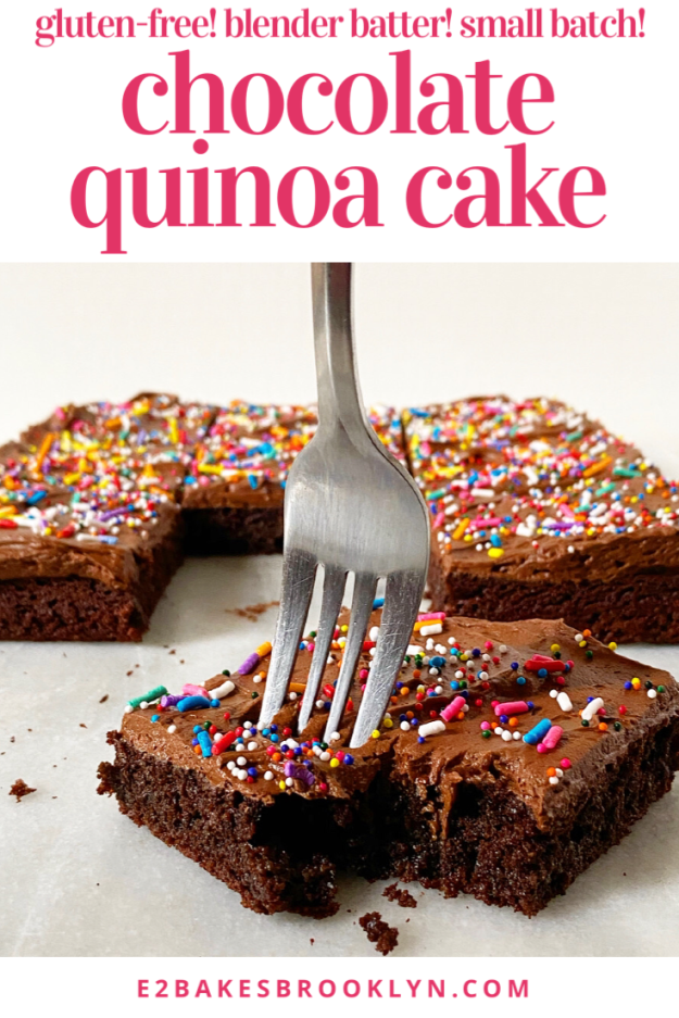Chocolate Quinoa Cake