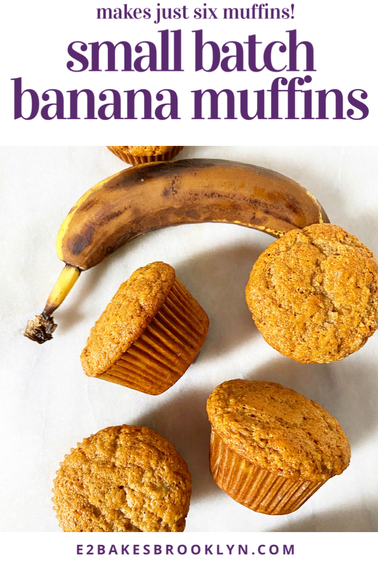 Small Batch Banana Muffins
