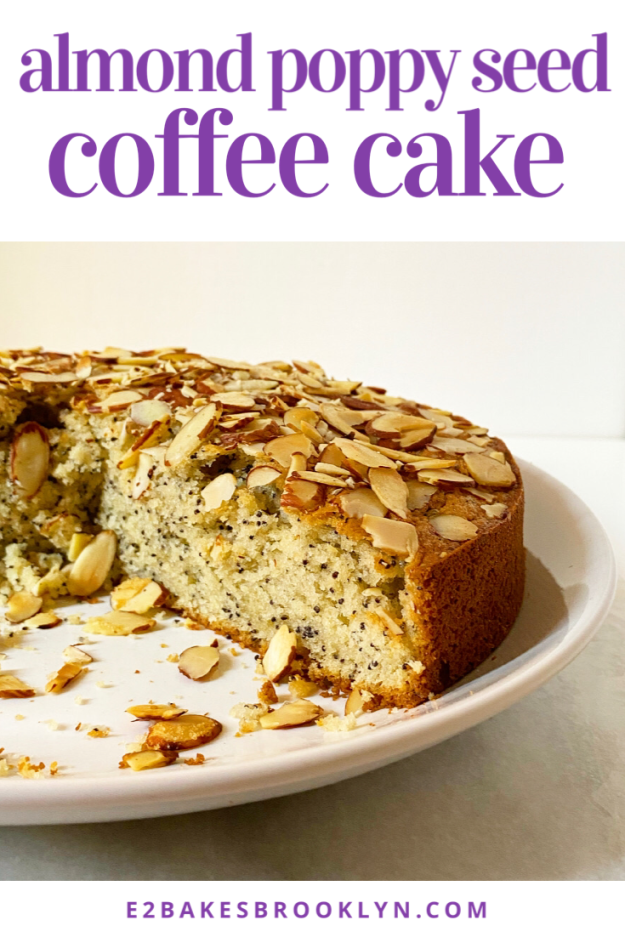 Almond Poppy Seed Coffee Cake