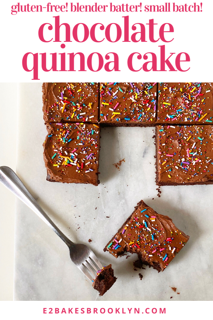Chocolate Quinoa Cake
