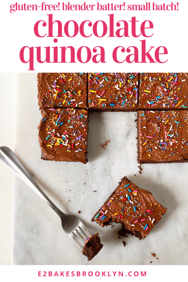 Chocolate Quinoa Cake