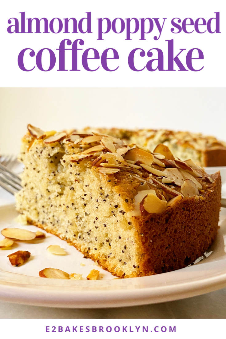 Almond Poppy Seed Coffee Cake