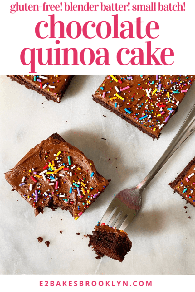 Chocolate Quinoa Cake