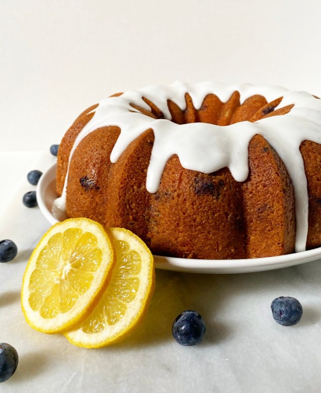 Blueberry Lemon Bundt Cake